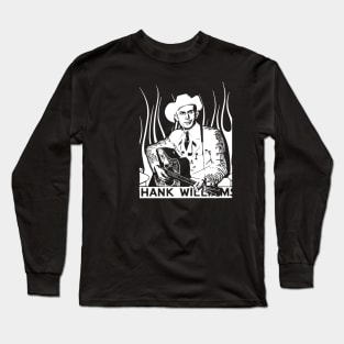 Hank Williams Long Sleeve T-Shirt